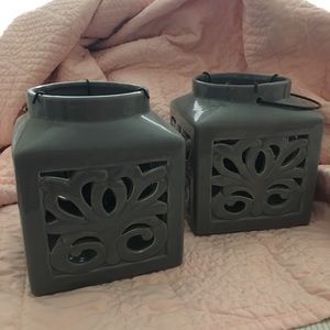 Ceramic lanterns